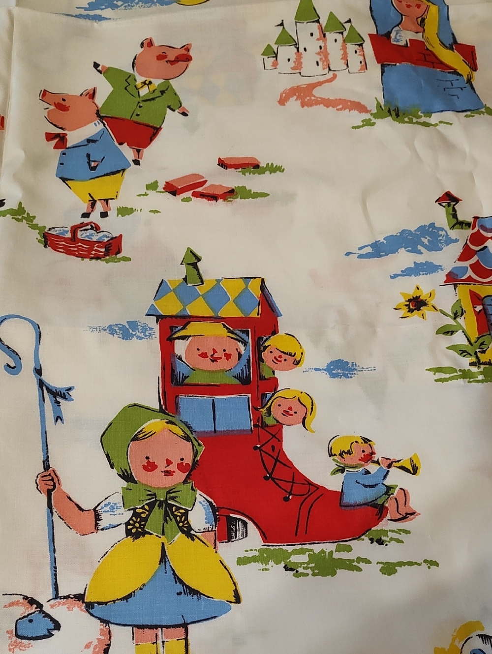 6+ Yards Nursery Rhyme Fabric